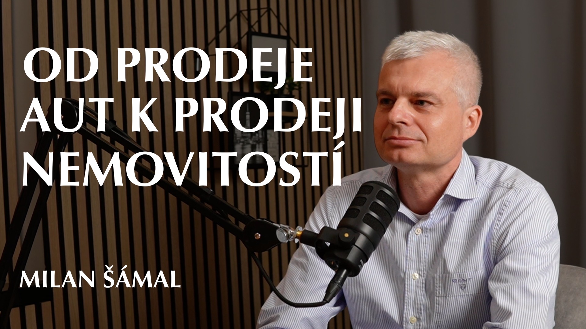 Milan Šámal - Od prodeje aut k prodeji nemovitostí
